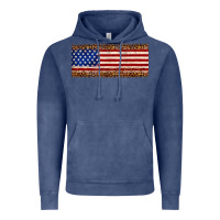 Vintage Denim usa flag leopard Vintage Hoodie - JahusDesignShop