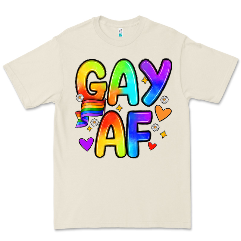 Gay Af Premium Tee by Zillion Design Studio | Teevron