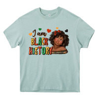 Arona i am black history afro girl Heavy Core Tee - texasbilliewilder