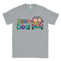 Heather Grey hippie soul caravan Classic Tee - BarkalooDesign