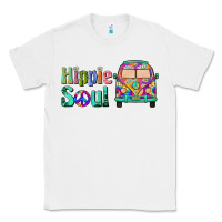 White hippie soul caravan Classic Tee - BarkalooDesign