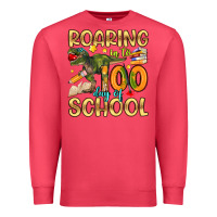 Cardinal roaring in to 100 day of school Premium Sweatshirt - Artiststas