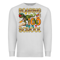 Dove Grey roaring in to 100 day of school Premium Sweatshirt - Artiststas