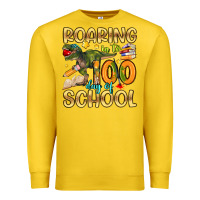 Lemon roaring in to 100 day of school Premium Sweatshirt - Artiststas