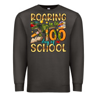 Smoke roaring in to 100 day of school Premium Sweatshirt - Artiststas