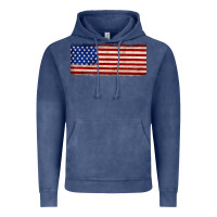Vintage Denim usa flag Vintage Hoodie - JahusDesignShop