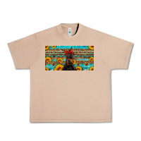 Burro doberman with sunflowers license plate Urban Heavy Tee - Artiststas