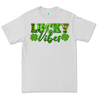Dove Grey lucky vibes Premium Tee - RanaPortraitStore