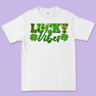 Lucky Vibes Premium Tee Designed By Ranaportraitstore