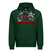 Forest Green merry christmas gnomies Urban Hoodie - CowGirlArtShop