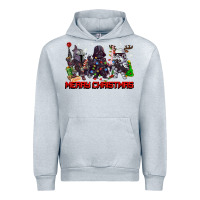 Heather Grey merry christmas gnomies Urban Hoodie - CowGirlArtShop