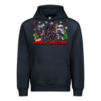 Navy merry christmas gnomies Urban Hoodie - CowGirlArtShop