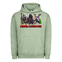 Pigment Oil Green merry christmas gnomies Urban Hoodie - CowGirlArtShop