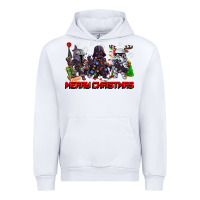 White merry christmas gnomies Urban Hoodie - CowGirlArtShop