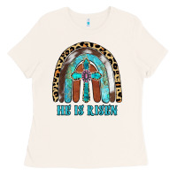 Bone He Is Risen Ladies Tee - RanaPortraitStore