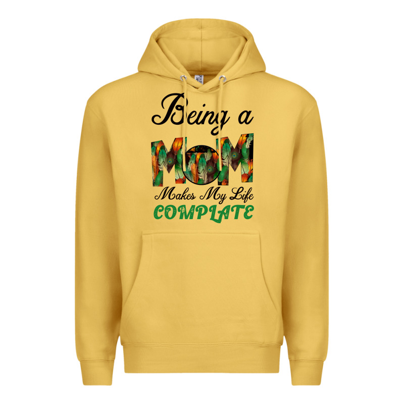 Being A Mom Makes My Life Complete For Dark Premium Hoodie by Bettercallsaul | Teevron
