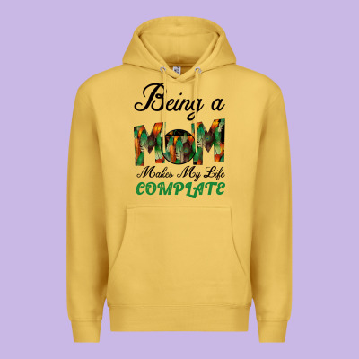 Being A Mom Makes My Life Complete For Dark Premium Hoodie Designed By Bettercallsaul