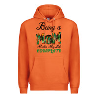 Carrot Being A Mom Makes My Life Complete For dark Premium Hoodie - Bettercallsaul
