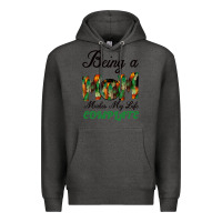 Charcoal Heather Being A Mom Makes My Life Complete For dark Premium Hoodie - Bettercallsaul