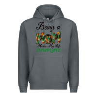 Rock Being A Mom Makes My Life Complete For dark Premium Hoodie - Bettercallsaul