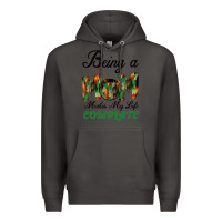 Smoke Being A Mom Makes My Life Complete For dark Premium Hoodie - Bettercallsaul