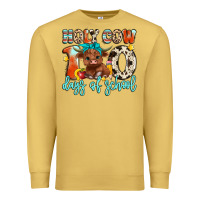 Antique Gold holy cow 100 days of school Premium Sweatshirt - Artiststas