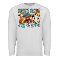 Dove Grey holy cow 100 days of school Premium Sweatshirt - Artiststas