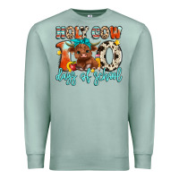 Seafoam holy cow 100 days of school Premium Sweatshirt - Artiststas
