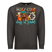 Holy Cow 100 Days Of School Premium Sweatshirt | Teevron