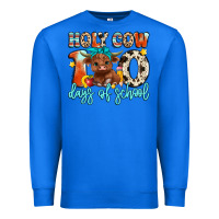 True Royal holy cow 100 days of school Premium Sweatshirt - Artiststas