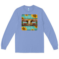 Colony Blue hereford cattle mom coaster Long Sleeve Tee - Jasminsmagicworld