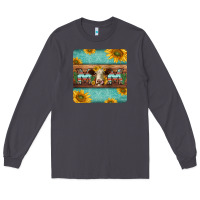 Smoke hereford cattle mom coaster Long Sleeve Tee - Jasminsmagicworld