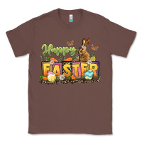 Chestnut Happy Easter Classic Tee - LillyAllenDesigns