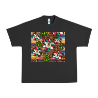 Pigment Black sunflower mexican flag tumbler Urban Heavy Tee - JahusDesignShop