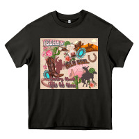 Asphalt yeehaw western Heavy Core Tee - Zillion Design Studio