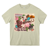 Mossy yeehaw western Heavy Core Tee - Zillion Design Studio