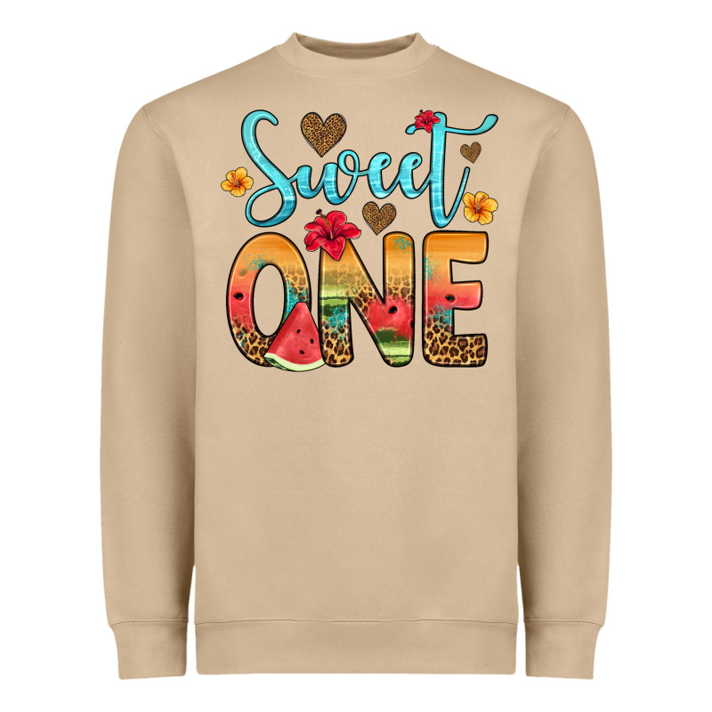 Sweet One Watermelon Heavyweight Sweatshirt by Artiststas | Teevron