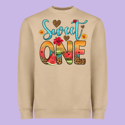 Sweet One Watermelon Heavyweight Sweatshirt Designed By Artiststas