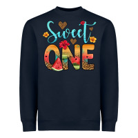 Navy sweet one watermelon Heavyweight Sweatshirt - Artiststas