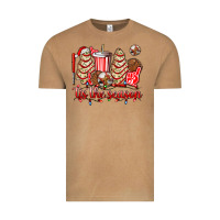 Tis The Season Christmas Tree  Cake Baseball Vintage Tee | Teevron