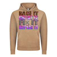 Vintage Coffee race ıt great ıt fıx ıt repeat ıt Vintage Hoodie - AdoDesignShop