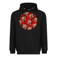Black christmas pig Heavyweight Hoodie - LillyAllenDesigns