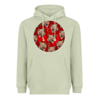 Matcha christmas pig Heavyweight Hoodie - LillyAllenDesigns
