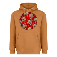 Meerkat christmas pig Heavyweight Hoodie - LillyAllenDesigns