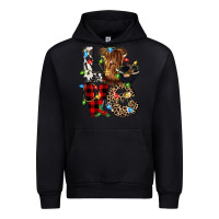 Black love cow gnomies Urban Hoodie - CowGirlArtShop