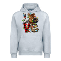Heather Grey love cow gnomies Urban Hoodie - CowGirlArtShop