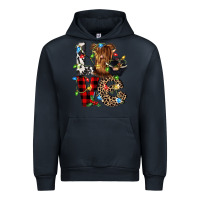 Navy love cow gnomies Urban Hoodie - CowGirlArtShop
