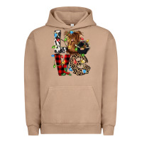 Pigment Burro love cow gnomies Urban Hoodie - CowGirlArtShop