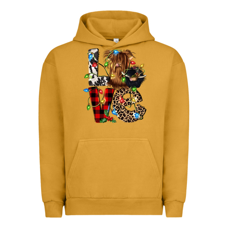 Love Cow Gnomies Urban Hoodie by CowGirlArtShop | Teevron