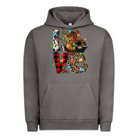 Pigment Tornado love cow gnomies Urban Hoodie - CowGirlArtShop